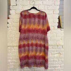 🍁🍁 Cheerful tunic dress size large